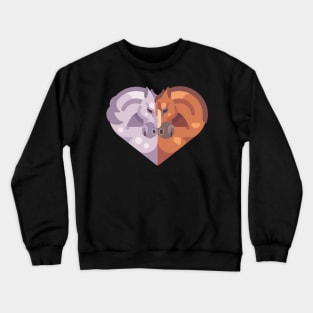 Horse Heart Crewneck Sweatshirt